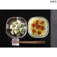 HARIO 耐熱ガラス製保存容器・角600 6個×4セット KST-60-TW 1箱(1個) 64-2322-19（直送品）