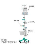 アトムメディカル PPEホルダー ポール取付式 33095 1台 62-9962-60（直送品）