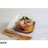 HARIO ガラスのレンジスープカップ 1ケース(24個) XSCS-1-W 1ケース(1個) 68-5182-30（直送品）