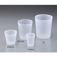 ニッコー・ハンセン PPディスポビーカー 500mL 1ケース(250個入) 3014-03 1ケース(1個) 69-5602-29（直送品）