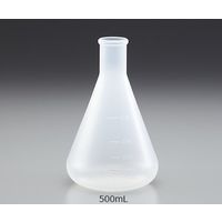 ニッコー・ハンセン PP三角フラスコ 500mL 1ケース(25個入) 3033-02 1ケース(1個) 69-5602-64（直送品）