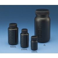 ニッコー・ハンセン Jボトル丸型 広口 遮光 100mL 1ケース(200本入) 1530-12 1ケース(1本) 69-5601-27（直送品）
