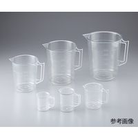 ニッコー・ハンセン 透明計量カップ 500mL 1ケース(48個入) 69-5599-63 1ケース(1個)（直送品）