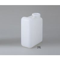 ニッコー・ハンセン ヘンペイ広口瓶 20L 1ケース(5本入) 69-5603-07 1ケース(1本)（直送品）