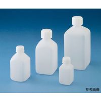 ニッコー・ハンセン 標準規格瓶 角型細口(ナチュラル)100mL 1ケース(200本入) 1029-01 1ケース(1本)（直送品）