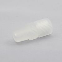 アズワン ミニチュアメイルコネクター ストレート φ4mm IH-4 1個 4-6846-03（直送品）