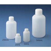 ニッコー・ハンセン 標準規格瓶 丸型細口(ナチュラル)300mL 1ケース(130本入) 69-5600-26 1ケース(1本)（直送品）