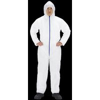 日本製紙クレシア プロテクガード ライトワークウェア Lサイズ 50枚入 68812-L-50 1箱(1着) 2-5152-61（直送品）