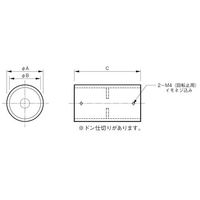 杉田エース DC ストレート 回転止 19 ABT221515 1セット(5個)（直送品）
