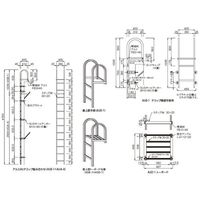 杉田エース アルミASタラップ ASDー1B トーボード AY9241946 1台（直送品）