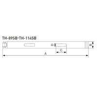 杉田エース SUS アムレットバンド THー89SB ALC242295 1組（直送品）