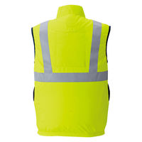 【服のみ】Asahicho　9210　空調服（R）高視認ベスト横ファン　蛍光オレンジ　5L　1着（直送品）