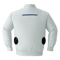 【服のみ】Asahicho　E9209　空調服（R）長袖ブルゾン　ブルー　LL　日本製生地　1着（直送品）