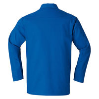 Asahicho 3514 難燃長袖シャツ ネイビー M 1着（直送品）