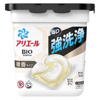 アリエール バイオサイエンス ジェルボール4D 微香 本体 1セット（12粒入×6個） 洗濯洗剤 P＆G