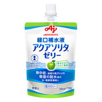 味の素 アクアソリタゼリーAP 130g りんご風味 熱中症対策 アクアソリタゼリーリンゴ 1ケース（24袋入)