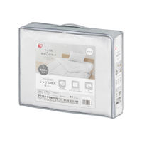 アイリスオーヤマ ベッド用布団3点セット Ｓ ホワイト KFSーB3S 1セット