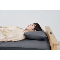 アイリスオーヤマ ベッド用布団3点セット Ｓ ダークグレー KFSーB3S 1セット