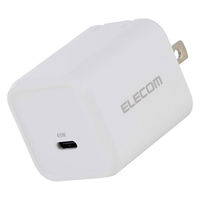 USB充電器 タイプC PD 45W PC充電 USB-C×1 コンパクト 白 EC-AC12245WH エレコム 1個（直送品）
