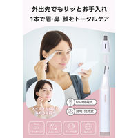 フェイスシェーバー 眉・鼻・顔これ1本 うぶ毛 電動 USB Type-C充電 ホワイト TT321A-W テスコム 1個（直送品）