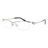 【老眼鏡 リーディンググラス】FEEL LIFE FLM-001 col.1 シルバー 度数 +2.50 / 1個（直送品）