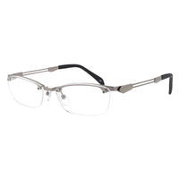 【老眼鏡 リーディンググラス】FEEL LIFE FLM-002 col.1 シルバー 度数 +1.00 / 1個（直送品）