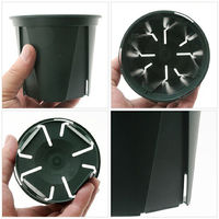 兼弥産業 スリット鉢 EUPOT 11cm モスグリーン 102918 1セット(30個)（直送品）