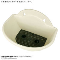 リッチェル プランター ハナール 壁かけ 34型 ダークグレー(DG) 167538 1個（直送品）