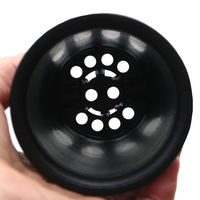 アライ・サンズ 多肉植物 プラ鉢 2.5号×5個 黒 224326 1個（直送品）