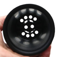 アライ・サンズ 多肉植物 プラ鉢 2.5号×10個 黒 224327 1個（直送品）