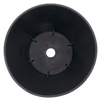 明和 鉢 セラアート 平鉢 33号×5個 黒 243250 1個（直送品）