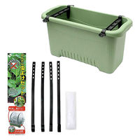 リッチェル プランター 菜園上手 63型N(グリーン)+かんたん虫よけセット 271226 1個（直送品）