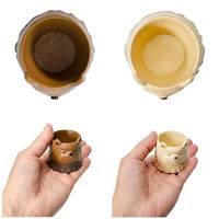 ケー・イー・アイ 鉢 リトルレジンポット ヨークシャーテリア 272618 1個（直送品）