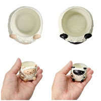 ケー・イー・アイ 鉢 リトルレジンポット ヒツジ 273616 1個（直送品）