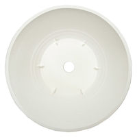 明和 鉢 セラアート 平鉢 27号 白 275778 1個（直送品）