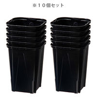 兼弥産業 スリット鉢 カネヤ産業 EGー90L MR 黒 282722 1セット(10個)（直送品）