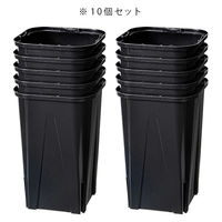 兼弥産業 スリット鉢 カネヤ産業 EGー105L MR 黒 282723 1セット(10個)（直送品）
