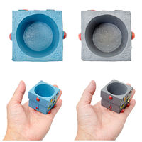 ケー・イー・アイ 鉢 リトルレジンポット ロボット 282725 1個（直送品）