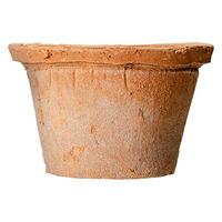 KONTON ヤマテー 鉢カバー モスポット スタンダード 赤土 XS 3号鉢 282734 1個（直送品）