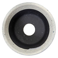 かみ山陶器 盆栽鉢 信楽焼 植木鉢 雅―上下掛分 283225 1個（直送品）