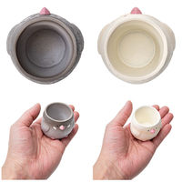 ケー・イー・アイ 鉢 リトルレジンポット 文鳥 285422 1個（直送品）