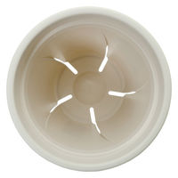 大和プラスチック 鉢 根はり鉢 4号 ホワイト 5個入り 288485 1個（直送品）