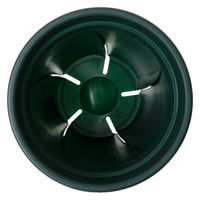 大和プラスチック 鉢 根はり鉢 4号 ダークグリーン 5個入り 288487 1個（直送品）