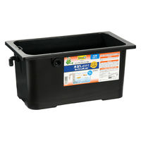 テトラ ジャパン じょうろでキレイメダカ鉢 40 黒 289089 1セット(6個)（直送品）