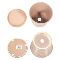 エイチツーオー パステルホルベ L ダークブラウン 植木鉢 291342 1個（直送品）