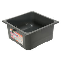 テトラ ジャパン じょうろでキレイメダカ鉢 40×40 色光育成グレー 291894 1セット(6個)（直送品）