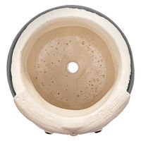 カルナック 鉢 ラフォーレフクロウ BーL ブラック 293742 1個（直送品）