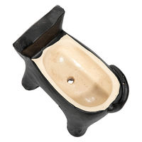 カルナック 鉢 アフリカンキャットケース ブラック S 293745 1個（直送品）