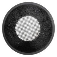 bachi 多肉植物 Gyropot 二丈(にじょう) 黒 4号鉢 297488 1個（直送品）