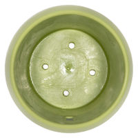 三浦園芸 鉢 キュート ビビ スモーキーの鉢 グラスグリーン 298067 1個（直送品）